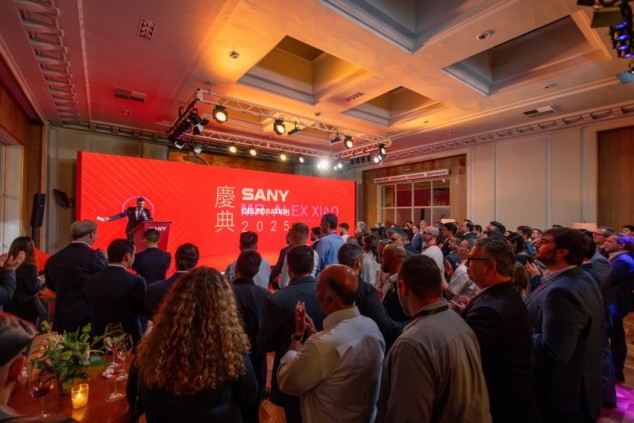 SANY – Lançamento do SANY Bank e da nova linha de caminhões elétricos